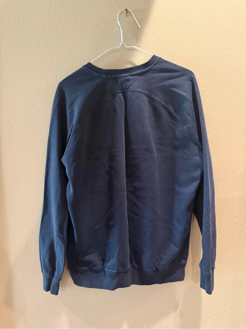 Gymshark Navy Crewneck Sweatshirt with Minimal Logo